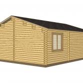 Домокомплект МБ-02, общая площадь 32 кв.м.