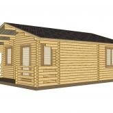 Домокомплект МБ-02, общая площадь 32 кв.м.