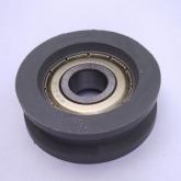 Ролик раздвижных дверей из полипропилена, литой с подшипником