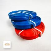 Трубная изоляция синяя красная из вспененного полиэтилена