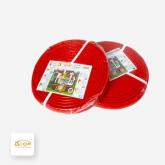 Теплоизоляция для труб красная из вспененного полиэтилена