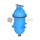 Вакуумная емкость из двух слоев.  Внутренний слой выполняется из полимеров и служит для химической стойкости емкости.  Наружный слой из стеклопластика и служит для восприятия напряжений от наружного атмосферного давления.