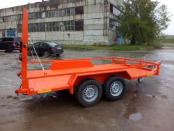 прицеп трал низкорамный легковой