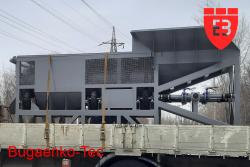 Скруббер Бутара B720-1, пром прибор для золотодобычи Bugaenko-Tec, барабанный грохот, мойка стекла, мойка гравия, троммель.