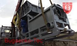 Скруббер Бутара B135, пром прибор для промывки и добычи золота и геологии Bugaenko-Tec | Барабанный грохот, Гравиемойка, Мойка стекла.