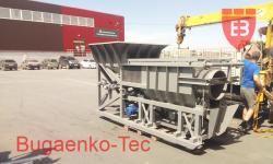 Скруббер Бутара B510-1, пром прибор для золотодобычи  и геологии от производителя Bugaenko-Tec : Барабанный грохот, Гравиемойка, Мойка стекла.