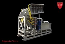 Скруббер Бутара B135, пром прибор для промывки и добычи золота и геологии Bugaenko-Tec | Барабанный грохот, Гравиемойка, Мойка стекла.