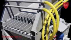 Скруббер Бутара B135, пром прибор для промывки и добычи золота и геологии Bugaenko-Tec | Барабанный грохот, Гравиемойка, Мойка стекла.