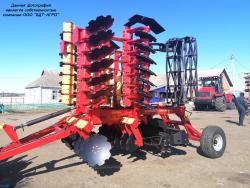Бороны дисковые БДМ-В КОРТЕС® на стойках с эластомерами, шириной захвата от 1,8 до 12,1 метров