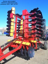 Бороны дисковые БДМ-В КОРТЕС® на стойках с эластомерами, шириной захвата от 1,8 до 12,1 метров