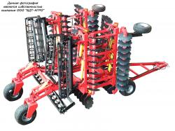 Бороны дисковые БДМ-В КОРТЕС® на стойках с эластомерами, шириной захвата от 1,8 до 12,1 метров