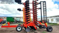 Бороны дисковые БДМ-В КОРТЕС® на стойках с эластомерами, шириной захвата от 1,8 до 12,1 метров