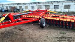 Бороны дисковые БДМ-В КОРТЕС® на стойках с эластомерами, шириной захвата от 1,8 до 12,1 метров