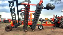 Бороны дисковые БДМ-В КОРТЕС® на стойках с эластомерами, шириной захвата от 1,8 до 12,1 метров