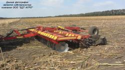 Бороны дисковые БДМ-В КОРТЕС® на стойках с эластомерами, шириной захвата от 1,8 до 12,1 метров