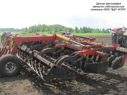 Бороны дисковые БДМ-В КОРТЕС® на стойках с эластомерами, шириной захвата от 1,8 до 12,1 метров