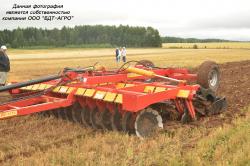 Бороны дисковые БДМ-В КОРТЕС® на стойках с эластомерами, шириной захвата от 1,8 до 12,1 метров