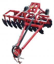Борона дисковая садовая БДМ 2,4х2 прицепная со смещенным дышлом для сада и виноградников