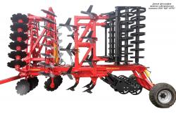 Бороны дискочизельные БДЧ РОСОМАХА шириной захвата от 2,7 до 9,3 метров