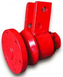 Д-17.04.00В Необслуживаемый. Двухрядный роликовый подшипник 6У-537909К1С17. Кассетное уплотнение 60х80. Под прямую стойку.