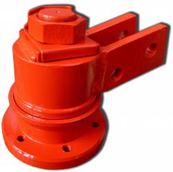 БД-17.04.00В-01 Необслуживаемый. Двухрядный роликовый подшипник 6У-537909К1С17. Кассетное уплотнение 60х80. Под изогнутую стойку.