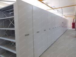 Стеллажи с электроприводом