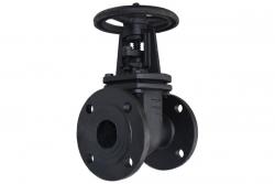 Задвижка чугунная фланцевая ручная 