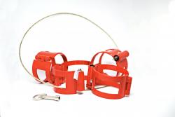 Запорные устройства для пожарных соединительных головок. Защищают пожарные рукава от кражи и ВПВ от замусоривания.