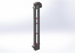 Нории нашего производства выполнены из оцинкованной стали (ГОСТ), производим нории 5т/ч, 10т/ч, 15т/ч,25 т/ч, 50 т/ч,75т/ч, 100 т/ч. По желанию заказчика могут доукомплектоваться датчиками (датчик скорости, датчик схода ленты, датчик подпора продукта). Соединение вала барабана с валом мотор-редуктора с помощью муфты.