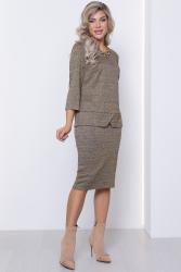 Деловой костюм трикотажный