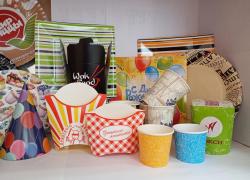 одноразовая посуда из ламинированного картона