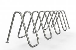 Велопарковка "Питон" хром