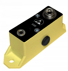 АСЗП-ГК  с гнездом для штекера «банан» и контактной кнопкой