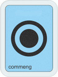 Внешний вид кнопки Commeng CR IP-2005