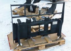 Вилы для погрузчика каретка вид сзади