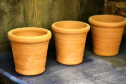 цветочные горшки, терракотовые горшки