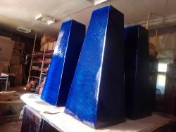 Высокие кашпо, большие горшки, большие вазоны