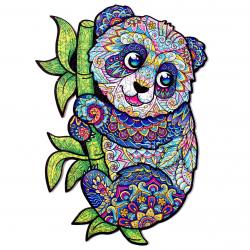 Деревянный пазл "Панда"