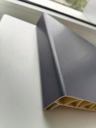 Подоконник ПВХ антрацит