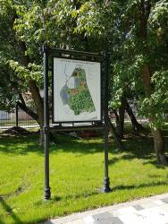 Стенд уличный Типовая серия «Город» арт. №СГ1