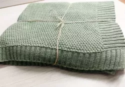 Плед хлопок акрил в наличии