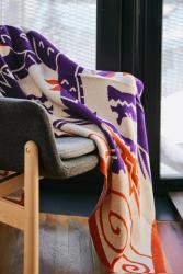 плед шерстяной с индивидуальным дизайном