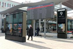 Стела для привокзальных ТПУ (по ТЗ ДепТранспорта)