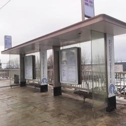 Остановочный павильон "Деталь Бизнеса" , автобусная остановка