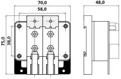 Габаритные и установочные размеры Инжектора Commeng PoET Inj-Multi f/f