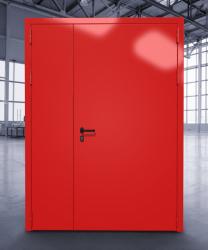 Противопожарная двустворчатая дверь