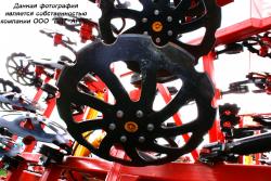 Бороны дисковые БДМ-П БАРС на пружинной стойке ЧЕТЫРЕХРЯДНЫЕ – прицепные и навесные, шириной захвата от 2,4 до 9,2 метров