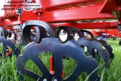 Бороны дисковые БДМ-П БАРС на пружинной стойке ТРЕХРЯДНЫЕ – прицепные и навесные, шириной захвата от 2,1 до 9,1 метров