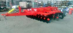 Бороны дисковые БДМ-П БАРС на пружинной стойке ЧЕТЫРЕХРЯДНЫЕ – прицепные и навесные, шириной захвата от 2,4 до 9,2 метров.