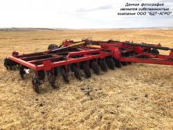 Бороны дисковые БДМ четырехрядные, шириной захвата от 2,4 до 9,2 метров